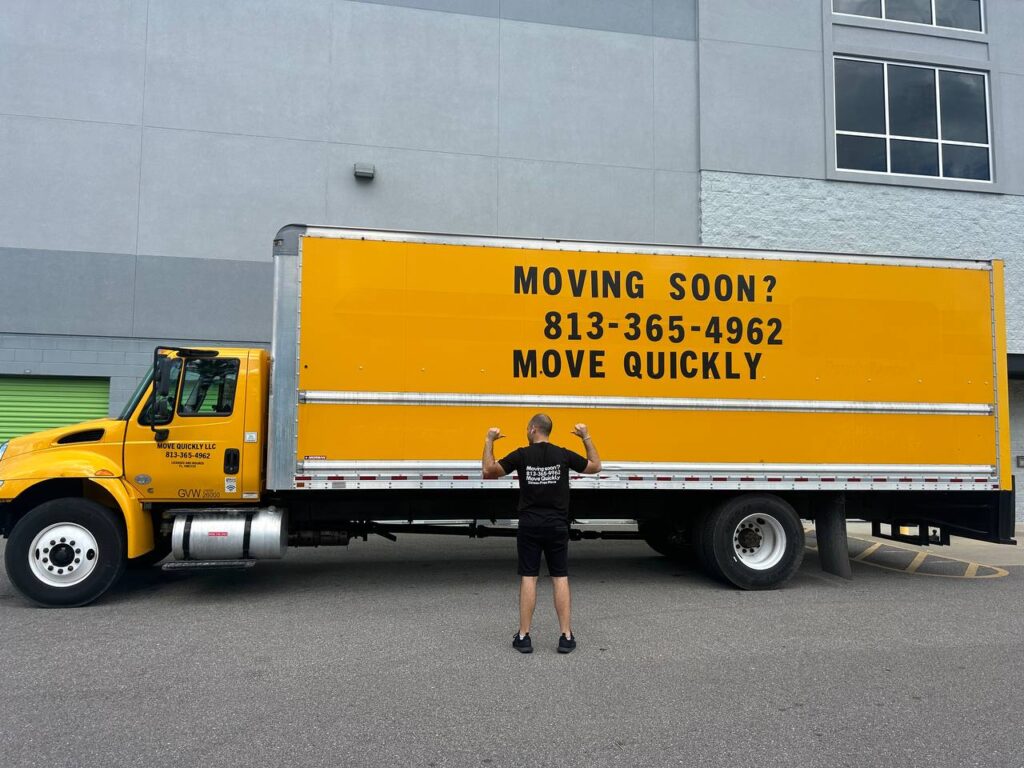 image truck with the lead company Our professional Local Moving Services in Tampa are not just movers; they are your partners in ensuring a smooth and successful relocation. Premier Long Distance Movers in